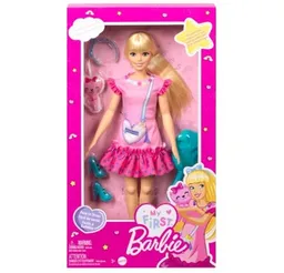 Mattel Barbie Muñeca My First Vestido Rosado