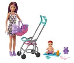 Mattel Barbie Skipper Babysitters C/coche