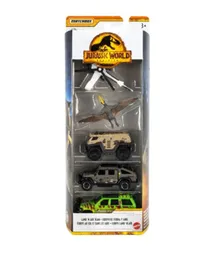 Mattel Matchbox Jurassic World 5 Vehículos