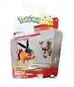 Jazmares Pokemon Battle Ready! Set 2 Figuras Tepig+rockruff