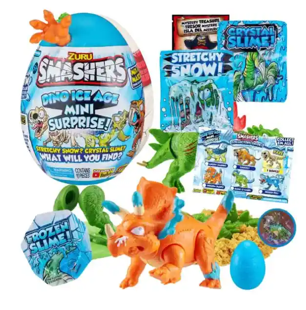 Zuru Smashers Huevo De Dinosaurio Dino Ice Age