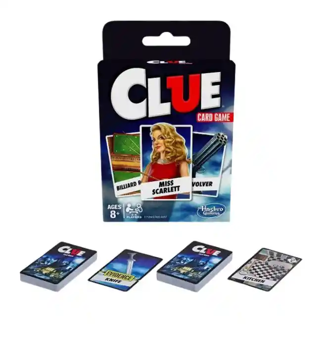 Hasbro Juego De Cartas Clue