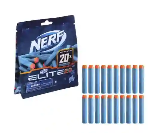 Hasbro Dardos Nerf Elite 2.0 Pack 20x