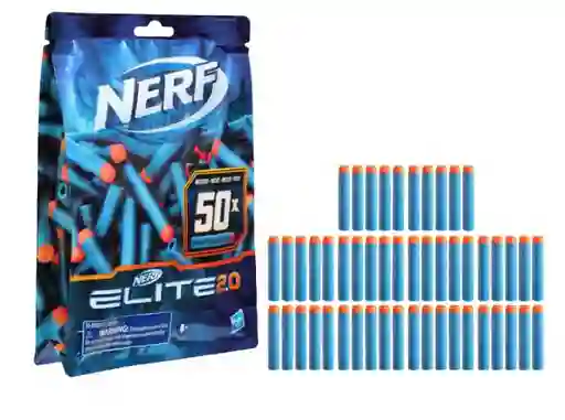 Hasbro Dardos Nerf Elite 2.0 Pack 50x