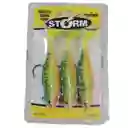 Señuelos Soft Storm Fire Tiger 11cms X3unidades