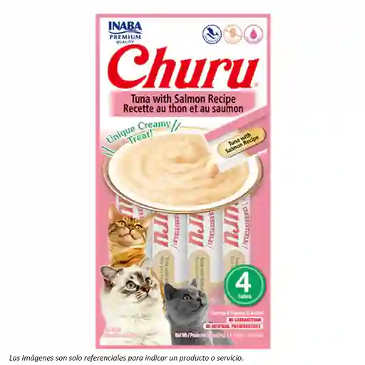 Churu Snack Sabor Atún Y Salmón 56g
