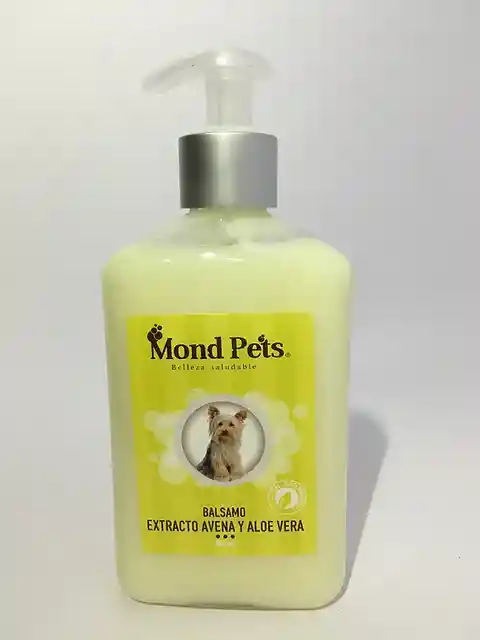 Balsamo Mond Pets (perros) De Extracto De Avena Y Aloe Vera 250ml