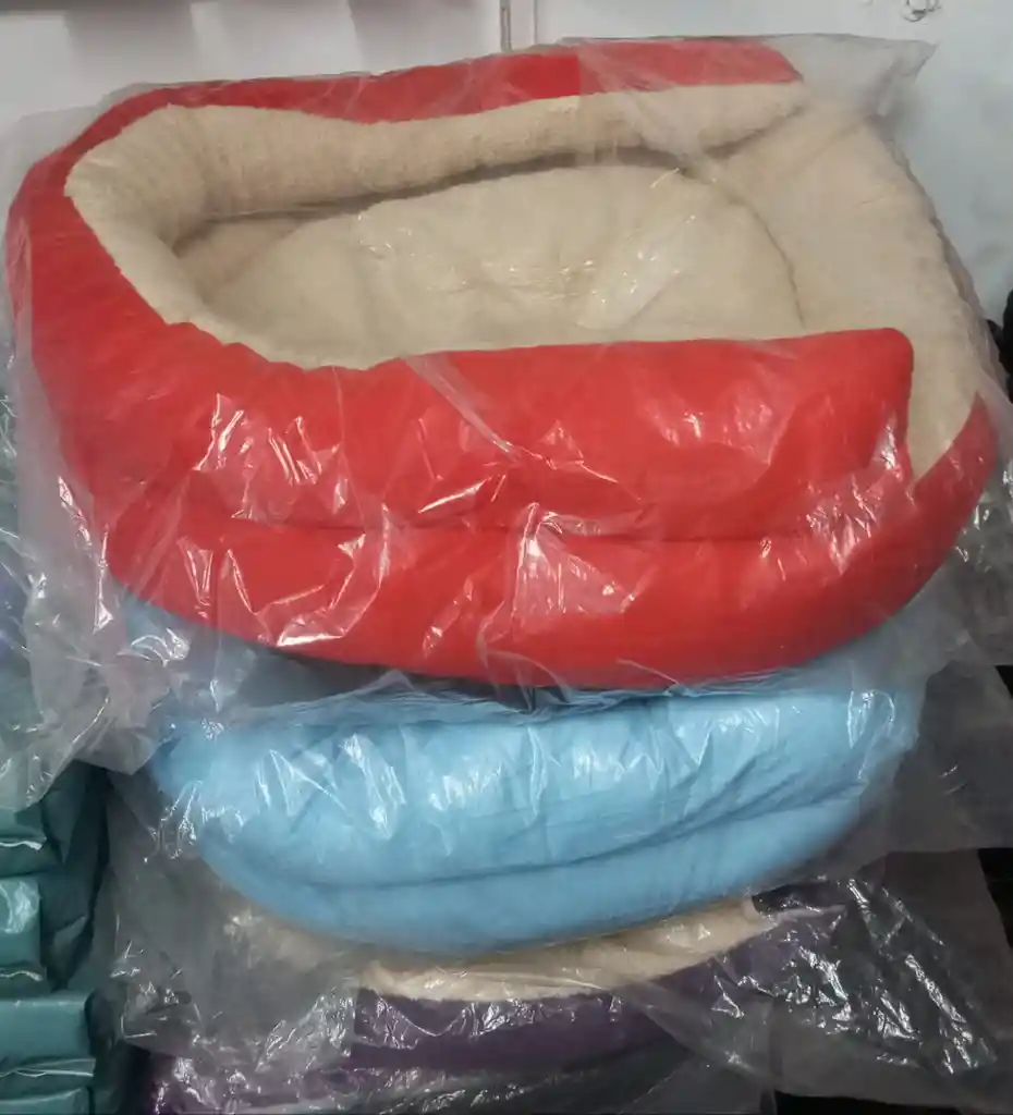 Cama Cuadrada De Algodón 3/4 Bordes