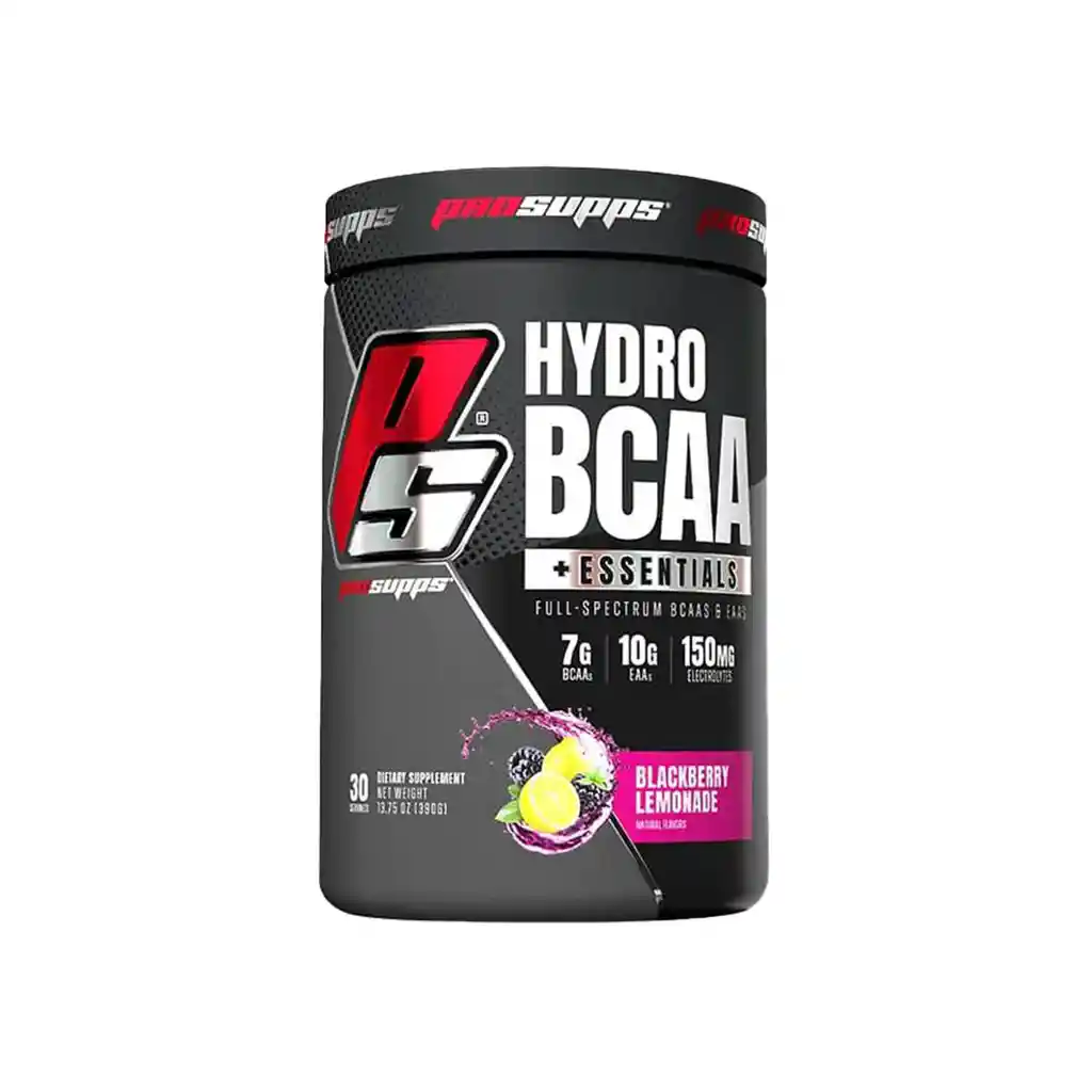 Hydro Bcaa + Esenciales (30 Porciones) Sabor Limonada Mora