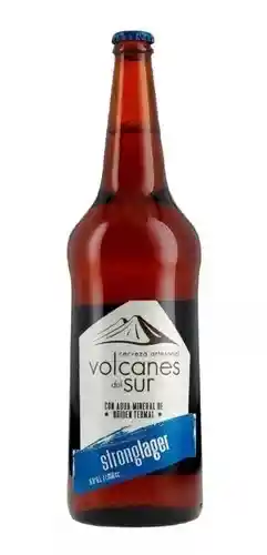 Cerveza Volcanes Strong Lager 650cc Desechable