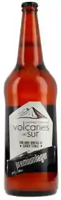 Cerveza Volcanes Premium Lager 650cc Desechable