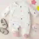 Pijama De Bebé Con Estampado De Koala En Tono Rosa 3-6 Meses