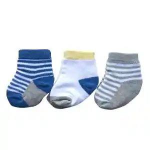 Set 3 Pares De Calcetines Para Niño 0-6m