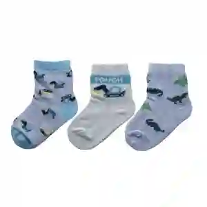 Set 3 Pares De Calcetines Para Niño 18-24m