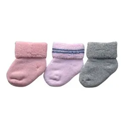 Set 3 Pares De Calcetines Niña 6-12m