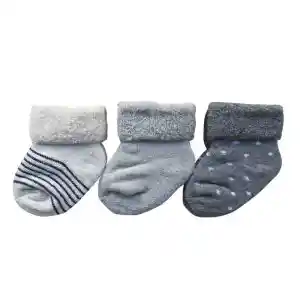 Set 3 Pares De Calcetines Para Niño 0-6m