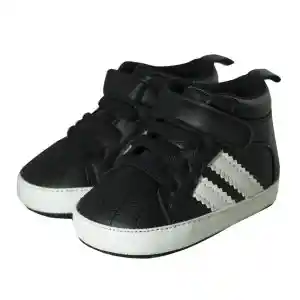 Zapatos Sport Negros Para Niño Talla 14