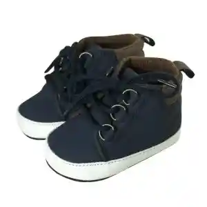 Zapatos Bicolor Con Cordones Para Niño Talla 13