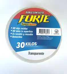 Scotch Doble Contacto Grueso Transparente