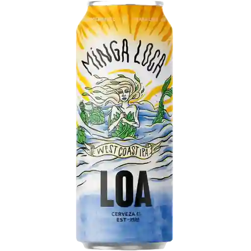 Cerveza Loa Minga Loca 6.5° G.l. 473cc