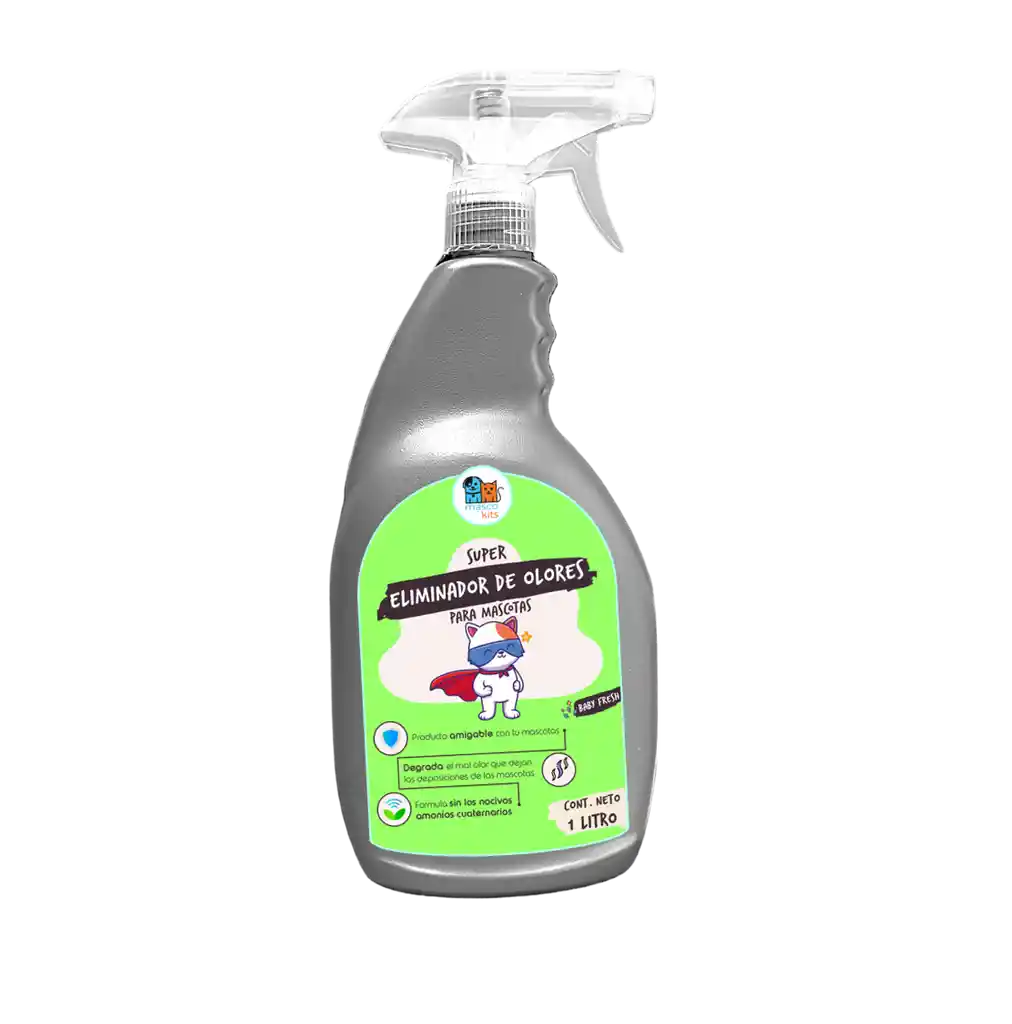 Eliminador Destructor De Olores Para Perros Y Gatos 1 Litro
