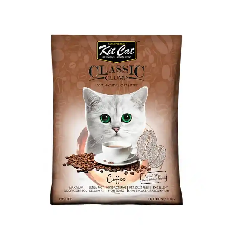 Kit Cat Classic Clump Cat Litter Coffee