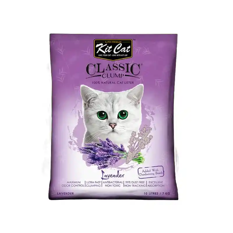 Kit Cat Classic Clump Cat Litter Lavender