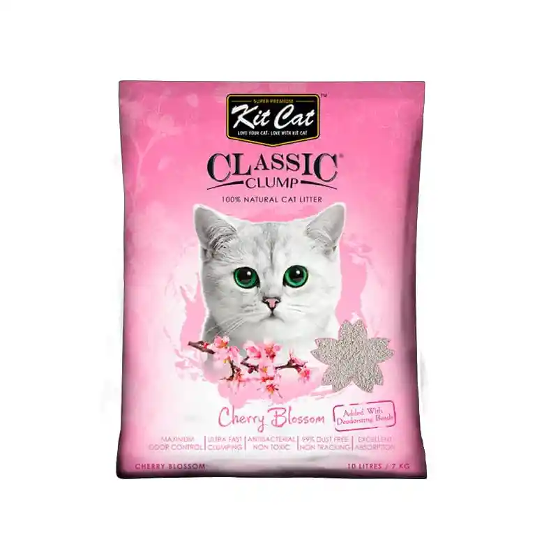Kit Cat Classic Clump Cat Litter Cherry Blossom