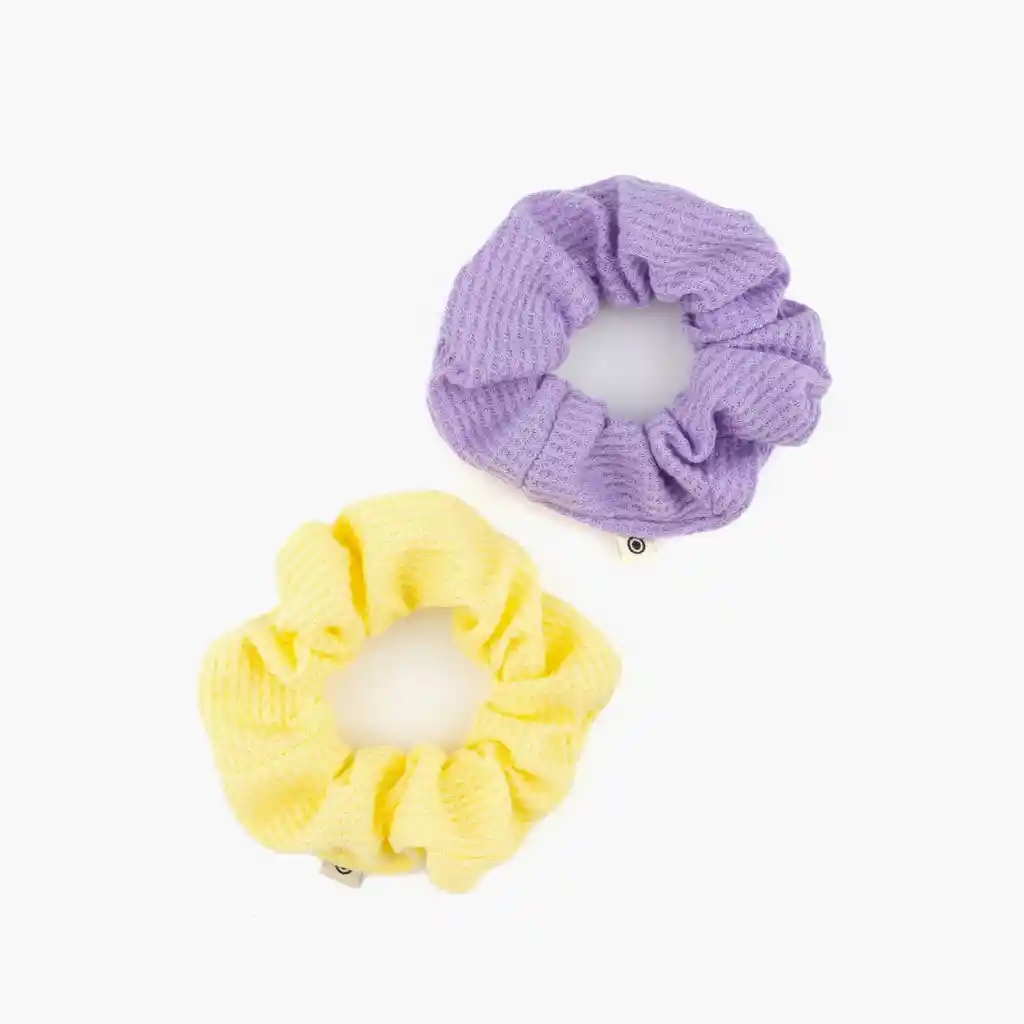 Set Collets Dos Colores Amarillo