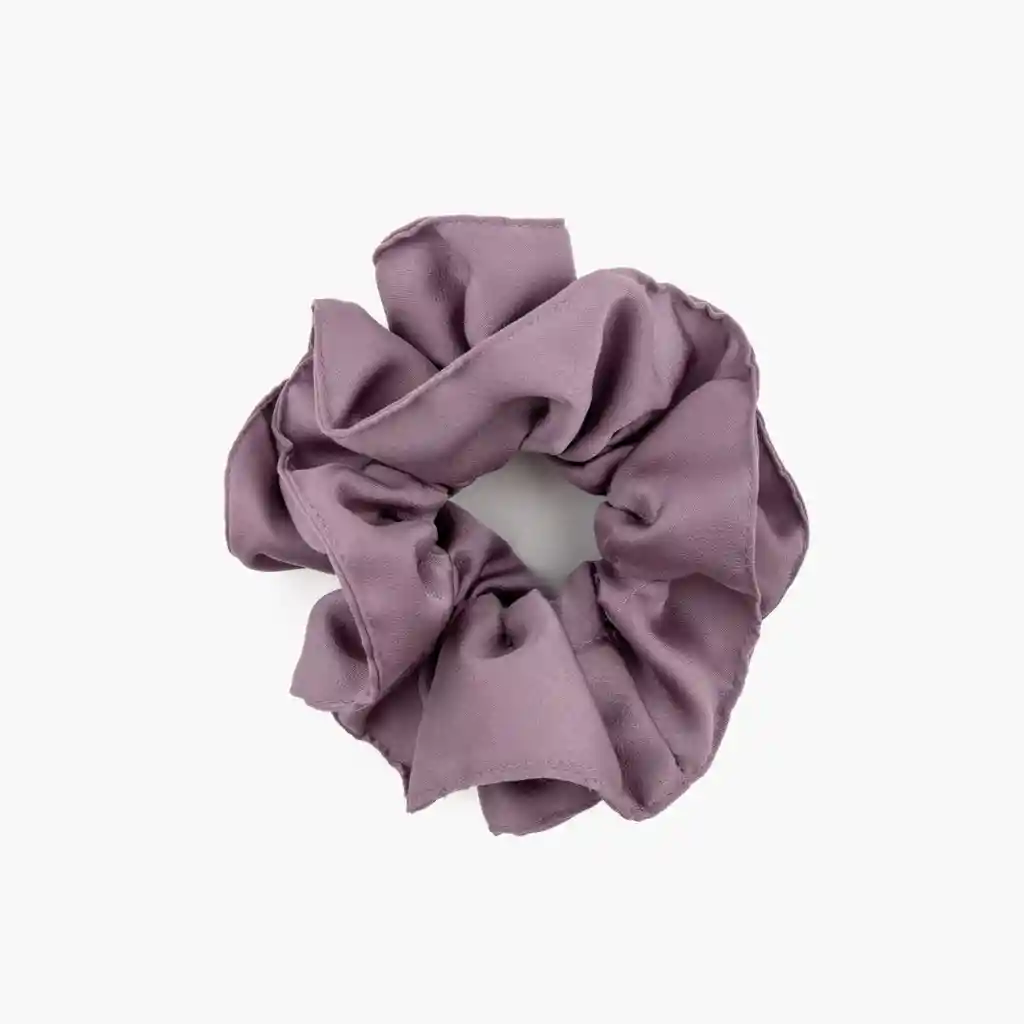 Collet Satinado Vuelos Lila