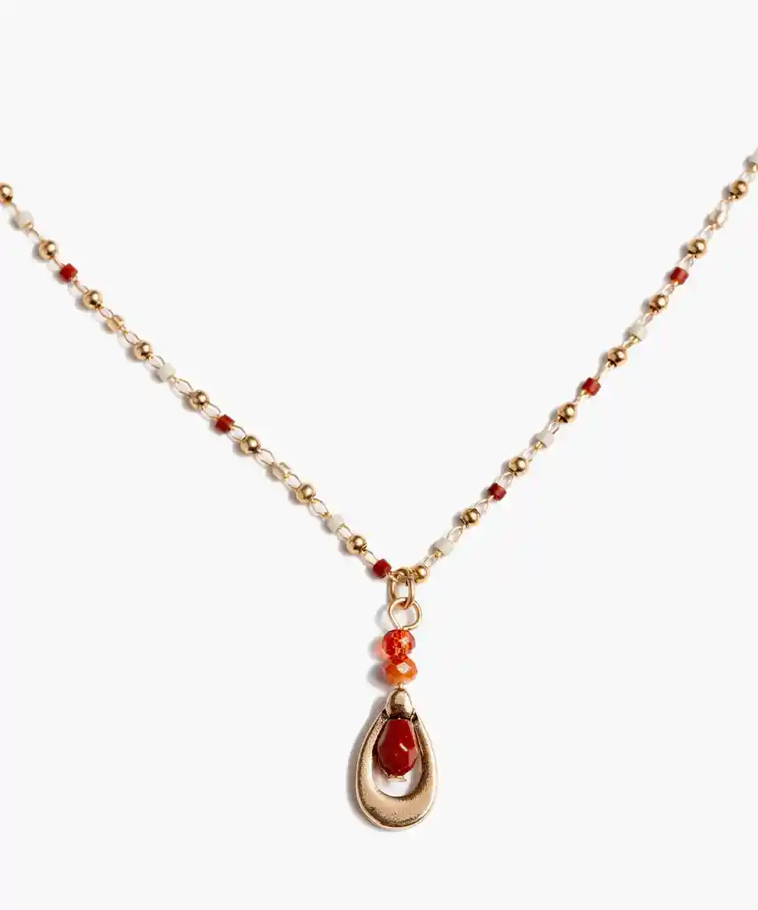 Collar Boho Gota Dorado