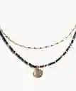 Collar Boho Doble Dorado