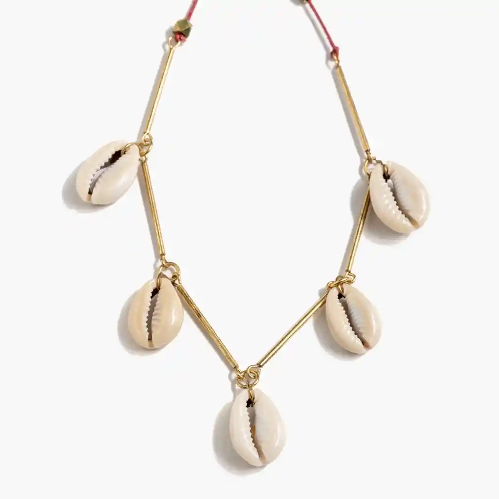 Collar Paradiso Conchitas Dorado