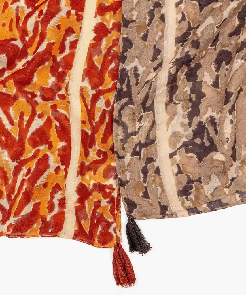 Estola Relounge Camuflado Burdeo