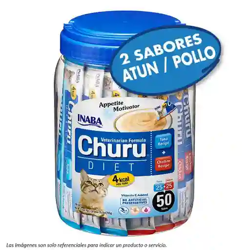 Churu Diet - Snack Veterinario Tarro 50und.