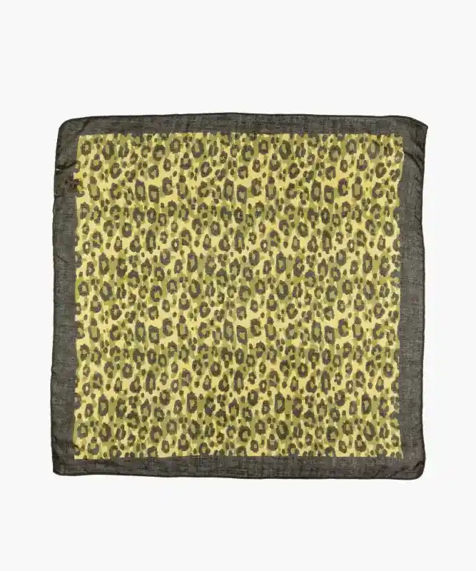 Bandana Animal Print Verde