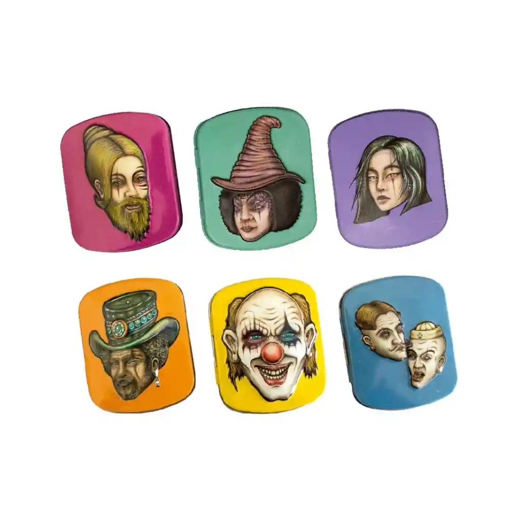 Mini Tin Box Lion Rolling Circus ( Cajita)