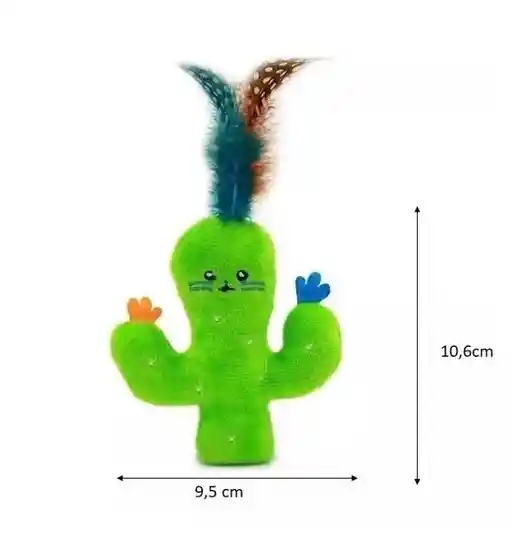 Hey! Juguete De Entretenimiento Cactus Para Gatos
