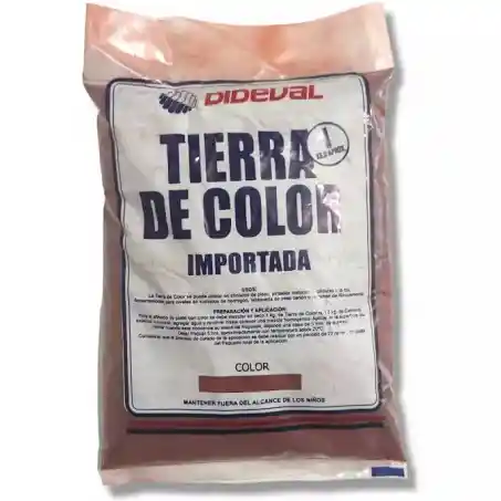 Tierra De Color Roja 1 Kg