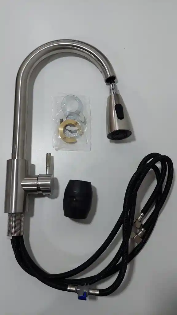 Monomando Lavaplatos Mango Extensible Cromado (exhibición 3)