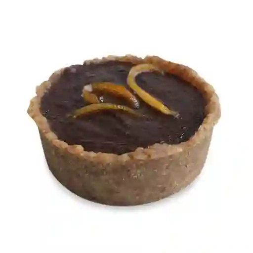 Pie Chocolate Naranja Confitada Vegano