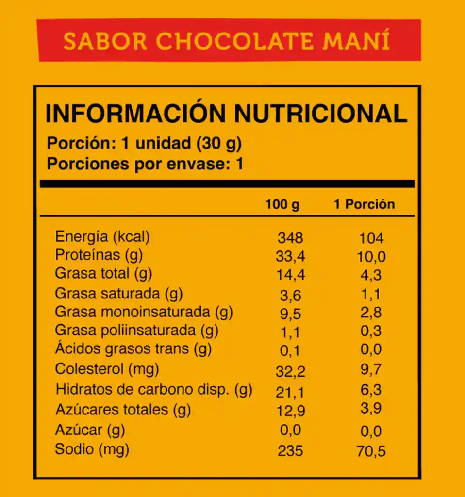 Wild Protein Mini Chocolate Maní 24 Unid.