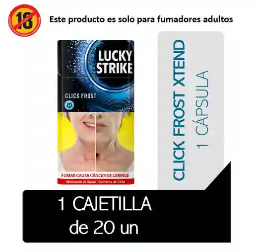 Lucky Strike Click Frost (20 Unidad)