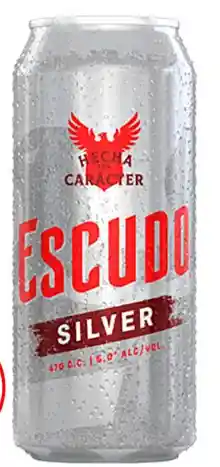 8 Sixpack Escudo Silver 470 Cc