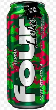 8 Sixpack Four Loko Sandia 473 Cc