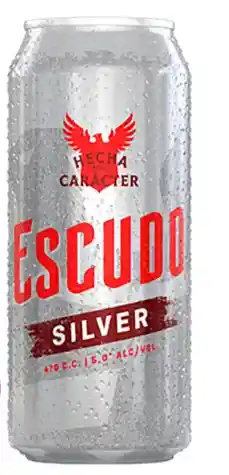 Pack De 6 Escudo Silver 470 Cc