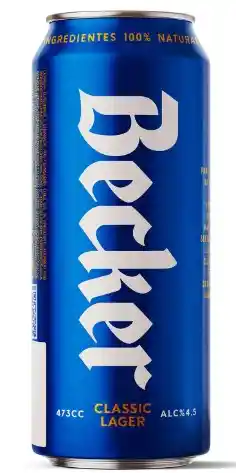 8 Sixpack Becker Azul 470 Cc
