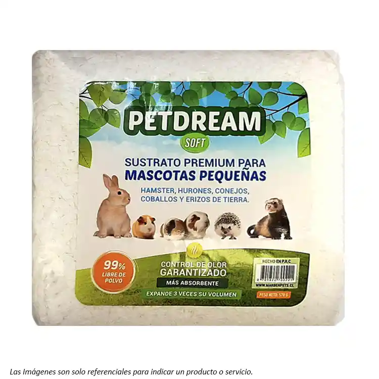 Petdream Soft - Sustrato De Papel Blanco 570g