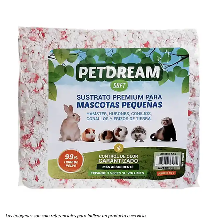 Petdream Soft - Sustrato De Papel Pink 570g