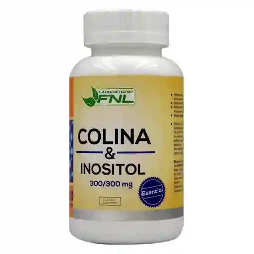 Colina Inositol 300/300mg 60 Cápsulas